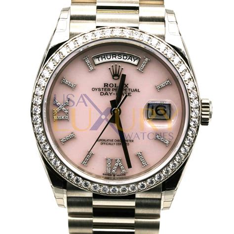 womens rolex opal face|rolex diamond dial.